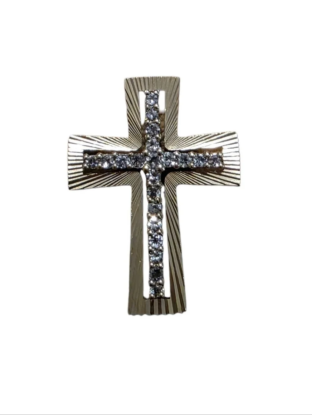 Sterling Cross Pendant